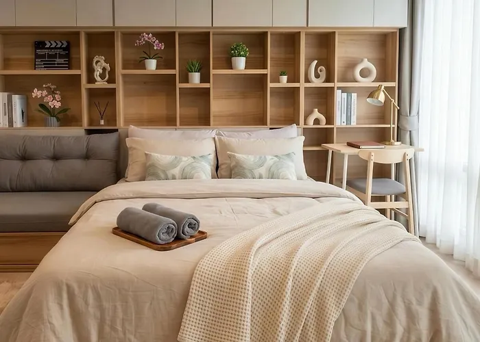 公寓 Warm Wood Oasis Next To Bts Thong Lo